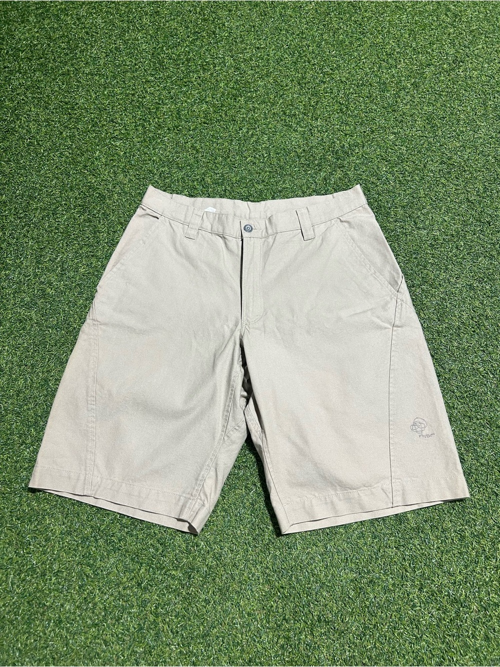 Men’s Patagonia Organic Cotton Light Tan Khaki Shorts